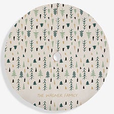 Personalized Christmas Tree Skirt - Christmas Aspen - 37066