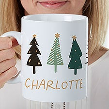 Personalized 30oz. Oversized Coffee Mug - Christmas Aspen - 37068
