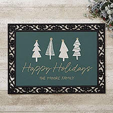 Personalized Doormat - Christmas Aspen - 37081