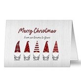 Gnome Christmas Personalized Christmas Cards  - 37122