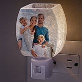 Family Photo Personalized Frosted Night Light  - 37131
