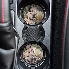 Pet Photo Memories Personalized Photo Car Coaster Set - 37138
