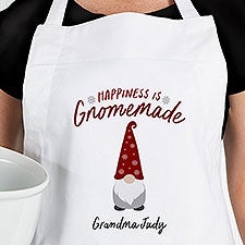 Personalized Christmas Apron - Christmas Gnome  - 37225