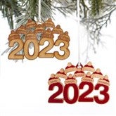 2023 Personalized Wood Ornament - 37227