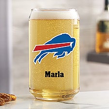 NFL Buffalo Bills Personalized Printed Beer Can Glass  - 37247