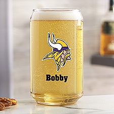 NFL Minnesota Vikings Personalized Printed Beer Can Glass  - 37260