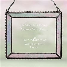 Vintage Glass Personalized Suncatcher for Her - 3727