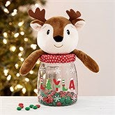 The Joys Of Christmas Personalized Christmas Candy Jar  - 37340