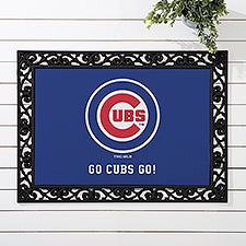 MLB Chicago Cubs Personalized Doormats  - 37412