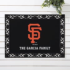 MLB San Francisco Giants Personalized Doormats  - 37430