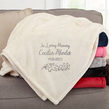 Personalized Fleece Blanket - In Memory Of...  - 37457