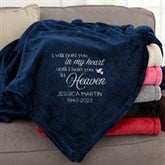 I Will Hold You In My Heart Personalized Fleece Blanket  - 37462