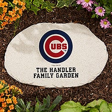 MLB Chicago Cubs Personalized Round Garden Stone  - 37467