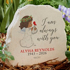 Precious Moments® Cardinal Personalized Memorial Standing Garden Stone  - 37479