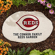 MLB Cincinnati Reds Personalized Round Garden Stone  - 37527