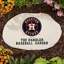 MLB Houston Astros Personalized Round Garden Stone  - 37536