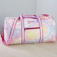 Tie Dye Embroidered Duffel Bag  - 37577