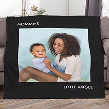 Picture Perfect Personalized Lightweight Fleece Photo Blankets  - 37585