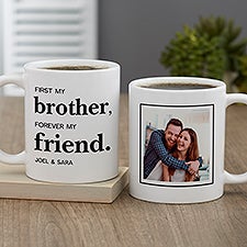 First My Brother Personalized Coffee Mug  - 37647