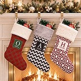 Personalized Christmas Stockings - Christmas Custom Pattern - 37676