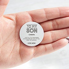 Personalized Pocket Token - To My Son - 37695