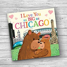 I Love You as Big As Personalized Storybook for Kids - 37755D