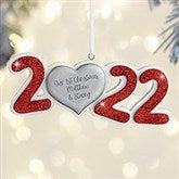 2022 Couples Personalized Ornament  - 37771