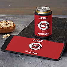 Cincinnati Reds Personalized Baseball Can & Bottle Wrap - MLB - 37789