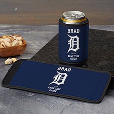 Detroit Tigers Personalized Baseball Can  Bottle Wrap - MLB - 37792