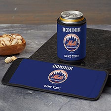 New York Mets Personalized Baseball Can  Bottle Wrap - MLB - 37799