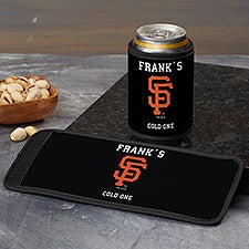 San Francisco Giants Personalized Baseball Can & Bottle Wrap - MLB - 37804