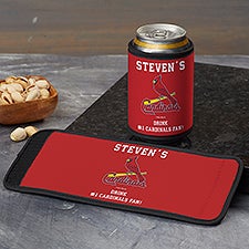 MLB St. Louis Cardinals Personalized Slim Can Holder