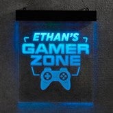 Gamer Zone Custom LED Wall Sign  - 37845