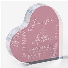 Elegant Couple Personalized Wedding Cake Topper  - 37849