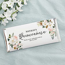 Quinceañera Personalized Candy Bar Wrappers  - 37877