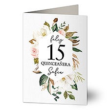 Quinceañera Personalized Greeting Card  - 37880