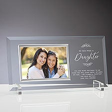 So God Made… Personalized Glass Picture Frame  - 37906