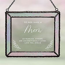 Personalized Suncatcher - So God Made - 37918