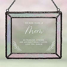 Personalized Suncatcher - So God Made - 37918