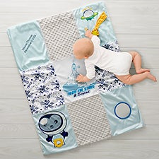 Personalized Baby Activity Mat - Write Your Own Space - 37955