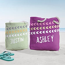 Tribal Inspired Name Personalized Beach Bag  - 38250