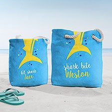 Shark Life Personalized Beach Bag  - 38263