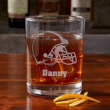 NFL Cleveland Browns Engraved Old Fashioned Whiskey Glasses - 38314