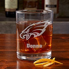 NFL Philadelphia Eagles Engraved Old Fashioned Whiskey Glasses - 38331