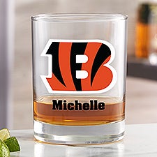 NFL Cincinnati Bengals Printed Whiskey Glasses - 38346
