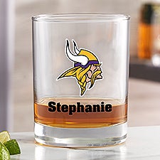 NFL Minnesota Vikings Printed Whiskey Glasses - 38359