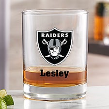 NFL Las Vegas Raiders Printed Whiskey Glasses - 38363