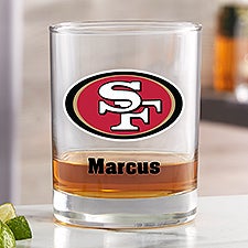 NFL San Francisco 49ers Printed Whiskey Glasses - 38366