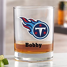 NFL Tennessee Titans Printed Whiskey Glasses - 38369