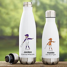 philoSophies® Baseball Personalized Insulated Water Bottle  - 38407